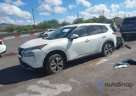 2021 Nissan Rogue Sv Fwd z USA, uszkodzony, nr VIN 5N1AT3BA7MC824760